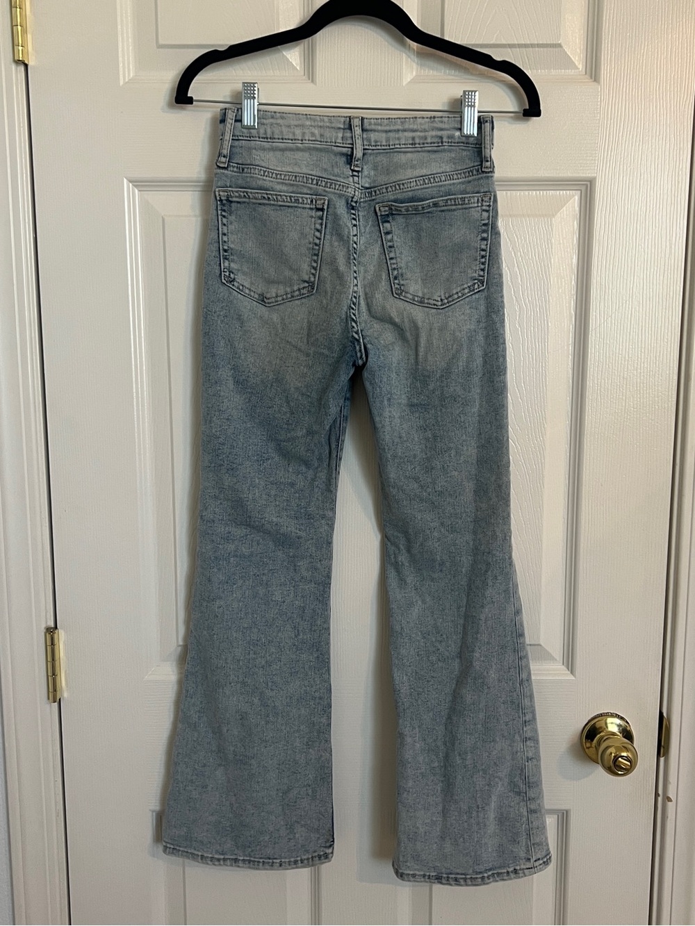 ⁠GAP Kids Light Wash '70s Flare Jeans Size Youth 12⁠ - Picture 4 of 10